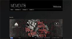 Desktop Screenshot of mementolabel.com